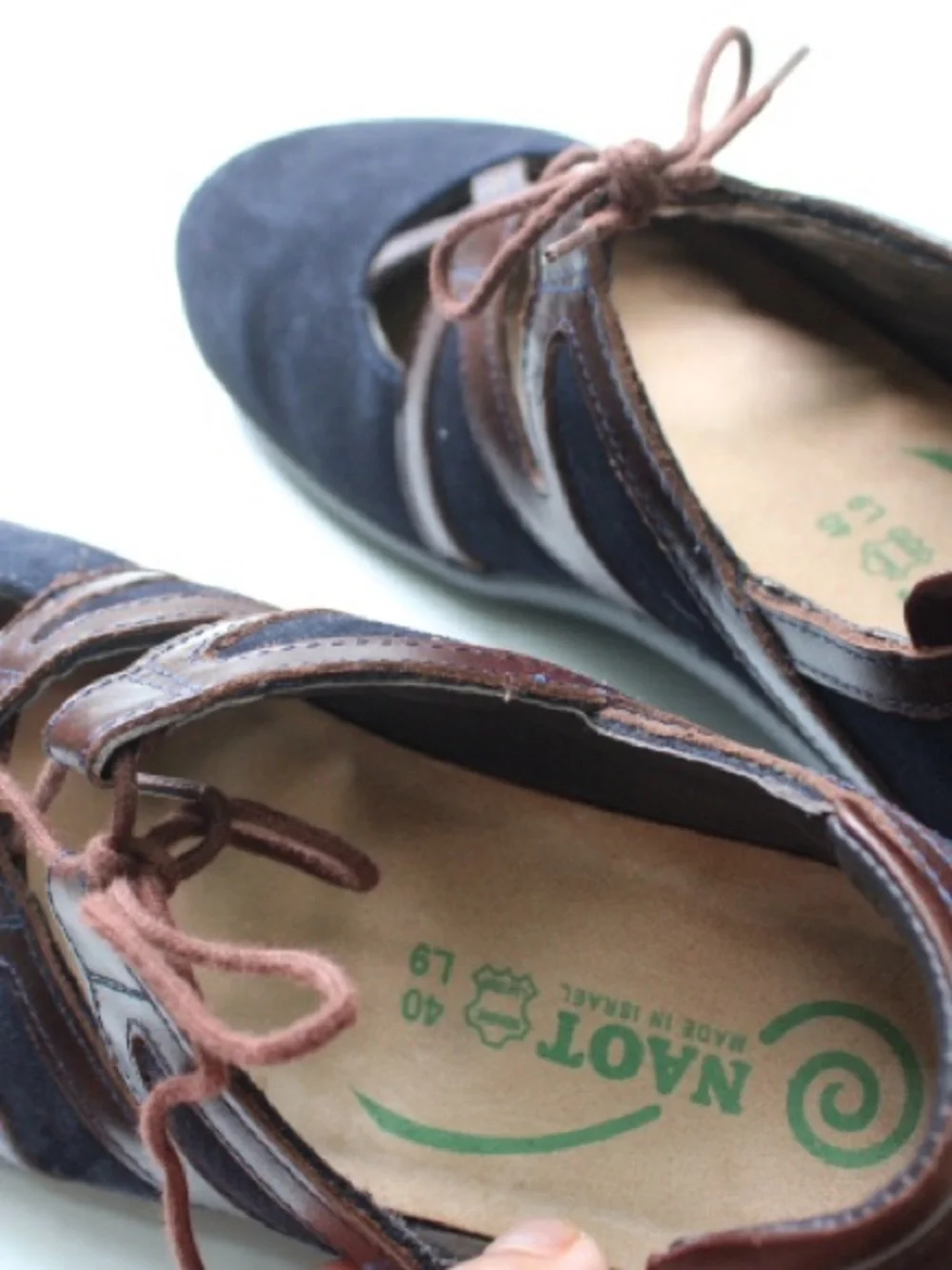 NWOT Naot  Timu laced up flats